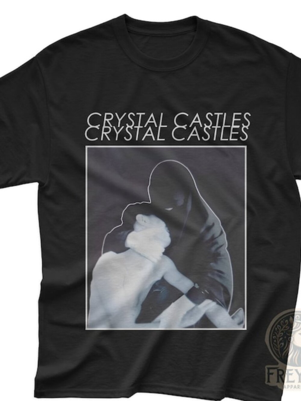 Crystal Castles Exclusive T-Shirt - Unisex Music Band Tee